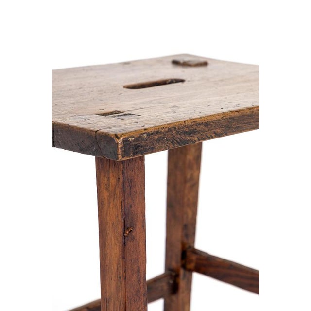 Oak Stool, Early 19th Century For Sale - Image 11 of 13