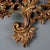 Italian Wall Lamps in Lacquered Gilded Wood, Set of 2 For Sale - Image 5 of 8