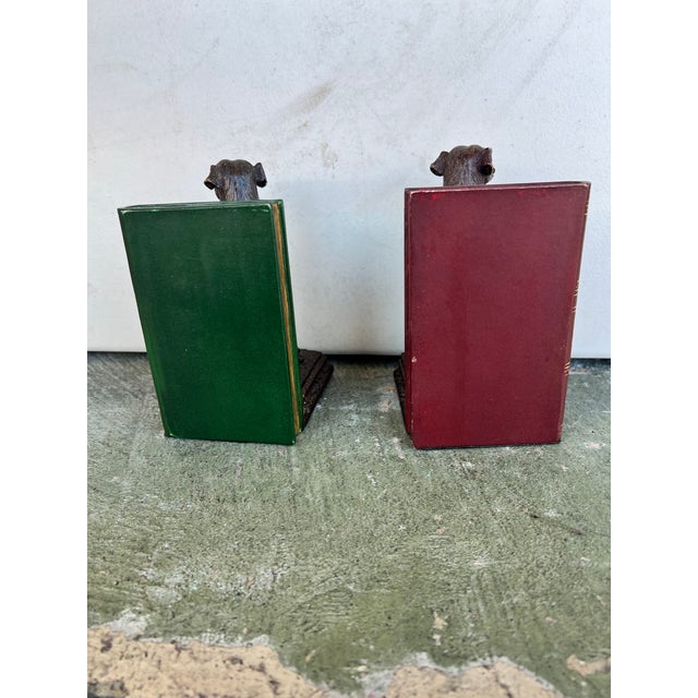 Late 20th Century Labrador Bookends Pair For Sale - Image 9 of 10