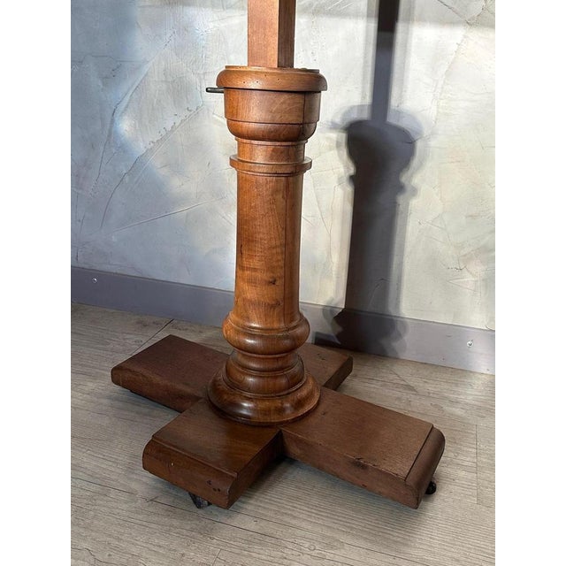 Brown Walnut Lectern, 1890s For Sale - Image 8 of 16