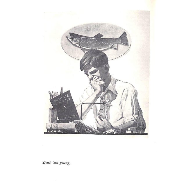 Paper "Fun With Trout: Trout Fishing in Words, Paint & Lines" 1952 Everett, Fred For Sale - Image 7 of 12