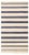 Doris Leslie Blau Vintage Indian Dhurrie Striped Rug For Sale