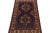 Tribal 1950s Vintage Baluch Tribal Runner in Red, Blue & Brown Patterns by Rug & Kilim For Sale - Image 3 of 8