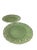 Vintage Bordallo Pinheiro Turkey Green Majolica Platter – Portuguese Ceramic Thanksgiving Serving Plate with Turkey, Oak...