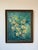 This beautiful 1980’s vintage floral still life painting is an oil on canvas composition featuring softly rendered...