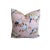 This one-of-a-kind down-alternative decorative pillow features an absolutely beautiful French country lovebird print in...