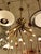 1970s Vintage Italian Orbit Brass Pendant Light from Stilnovo, 1970s For Sale - Image 5 of 7