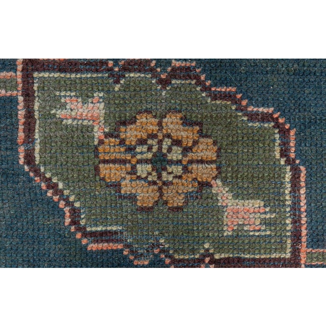 Beige Early 20th Century Turkish Oushak Rug For Sale - Image 8 of 8
