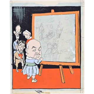 Gabriele Galantara, The Artist, Early 20th Century, Mixed Media For Sale