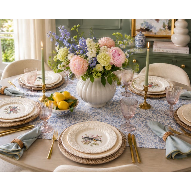Royal Cauldon Bristol Ironstone “Aviary” Bird Plates by h.a. Pausch, Set of 8, Mid-Century For Sale - Image 13 of 13