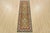 Farmhouse Kazak Runner 2′ X 6’2” Green Wool Tribal Hand-Knotted Oriental Rug For Sale - Image 3 of 11