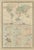 Four Physical Maps of the World on One Sheet, 1872 For Sale