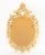 Glass Rococo Revival Gilt Composition Framed Oval Mirror For Sale - Image 7 of 7