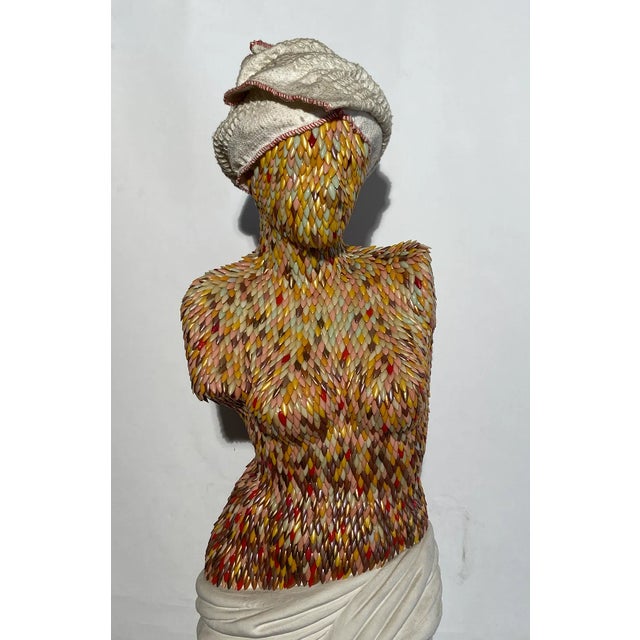 Modern Enrica Borghi, Woman Sculpture, 1999 For Sale - Image 3 of 10