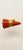 Metal Red & Gold Adjustable Cone Sconce For Sale - Image 7 of 8