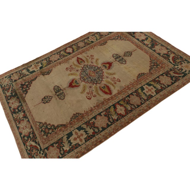 This antique 8x12 Persian Sultanabad rug is the latest addition to Rug & Kilim's rare classic curations. Hand knotted in...