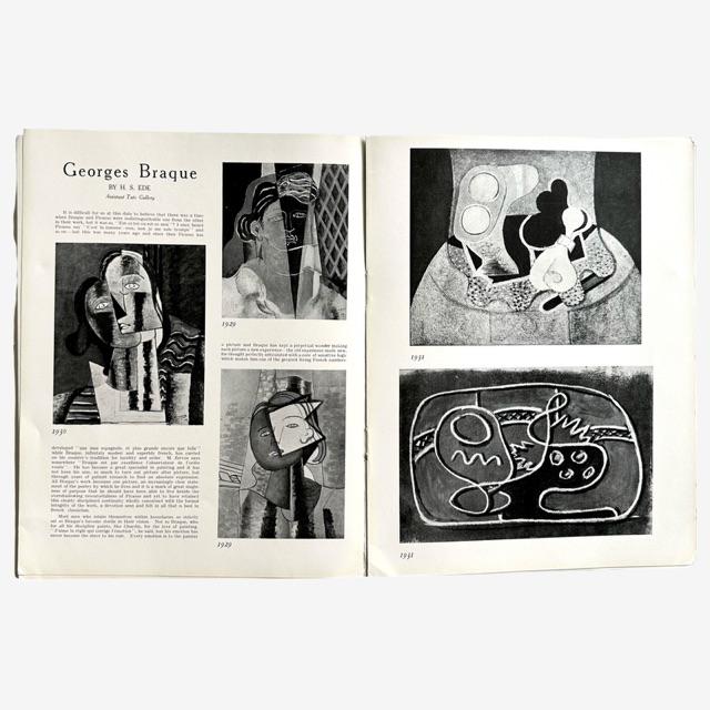 Abstract Cahiers D’Art 1933 1-2 Issue (Special Edition on Georges Braque) For Sale - Image 3 of 11