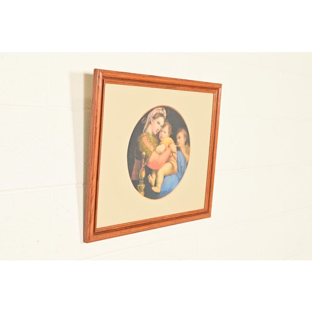 Raphael "Madonna Della Seggiola" Framed Print by Raphael For Sale - Image 4 of 12