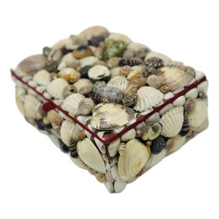 Vintage Shell Box For Sale