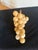 Stunning hand made natural alabaster stone grape cluster with natural grape vine. This beautiful piece It is in very good...