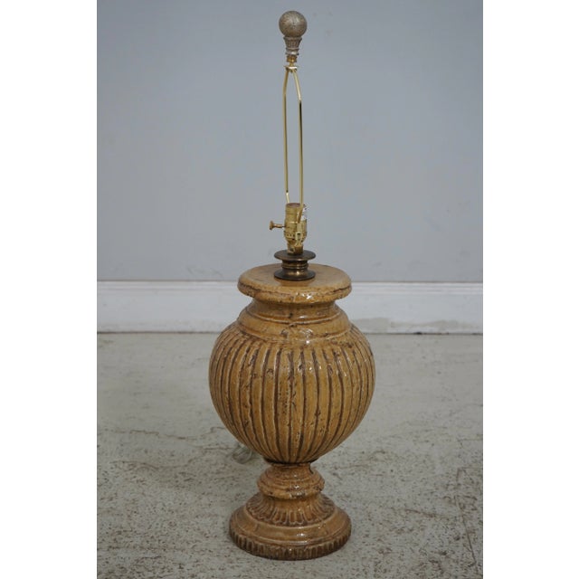 Age: Approx: 20 Years Old Details: Quality Construction Nice Rustic Ceramic Pottery Large Impressive Urns Offered @...