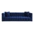Bea Navy Velvet Sofa For Sale