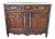 French Oak Buffet or Dresser Base, 1820s For Sale
