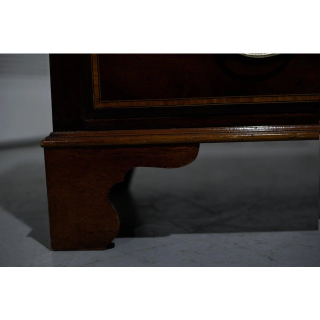 Early 20th Century American Federal Style Inlaid Mahogany Chest For Sale - Image 10 of 13
