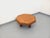 Octagonal Oak Coffee Table from Barrois with Vallauris Ceramic Herbarium Top, 1960s For Sale - Image 11 of 17