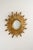 Mid-Century Convex Gilt Sunburst Mirror, 1960s For Sale - Image 3 of 5