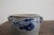 1930s German Folk Art Grey and Cobalt Blue Stoneware Jar, 1890s For Sale - Image 5 of 12