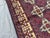 Vintage Afghan Turkmen Ivory Diamond Lattice Tribal Rug - 6'4" X 4'10" For Sale - Image 6 of 12