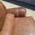 Vintage Barcalounger Saddle Leather Recliner With Continuous Lumbar Support For Sale - Image 11 of 18