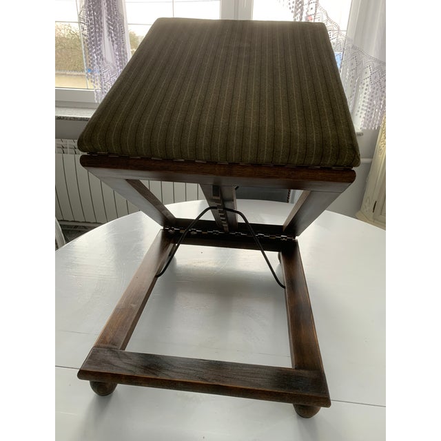 Vintage Adjustable Ottoman, 1940s For Sale - Image 10 of 18