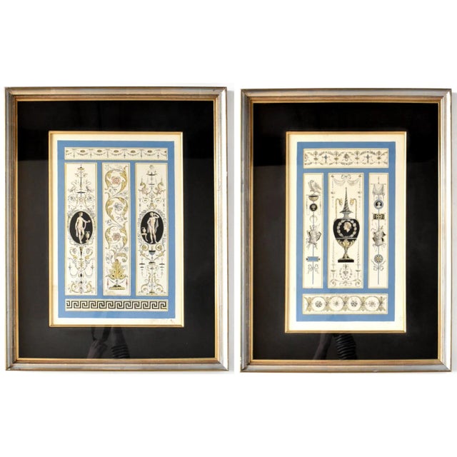 Antique 18th-Century Michelangelo Pergolesi Ornamental Engravings - a Pair For Sale - Image 13 of 13