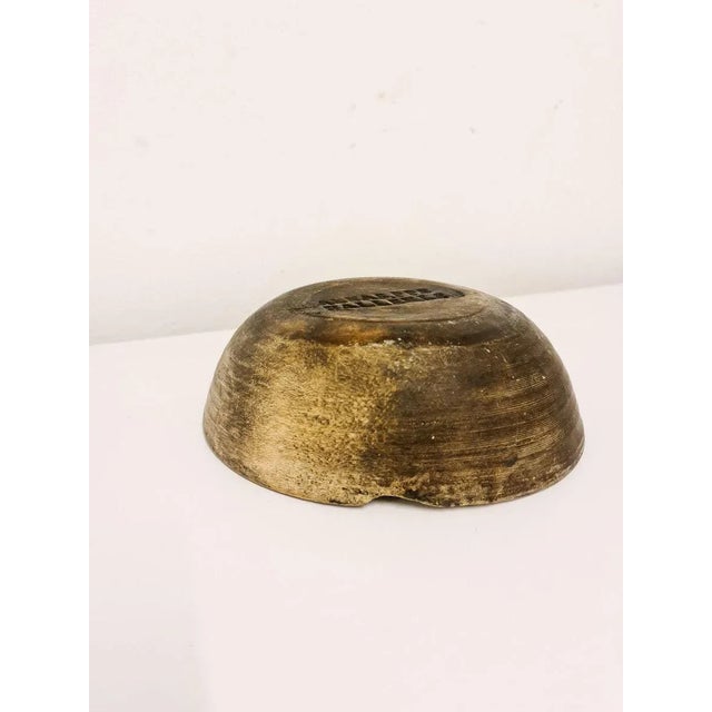 Brown 19th Century Swedish Folk Art Farmers Bowl For Sale - Image 8 of 10