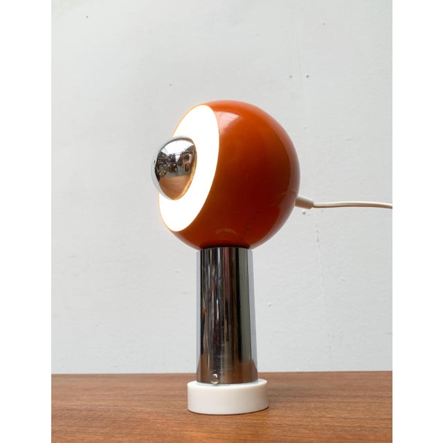 Mid-Century Space Age Magnet Clamp Table or Shelf Lamp, 1960s For Sale - Image 12 of 18