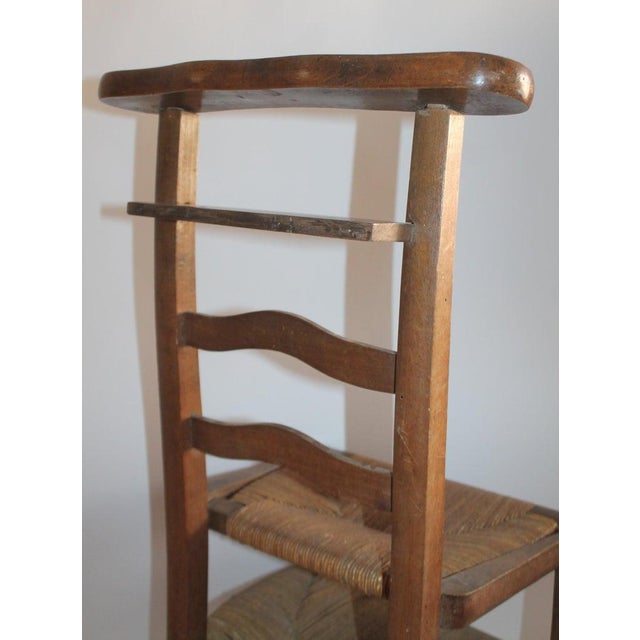 Wood 19th Century High Chair With Lift Top Seat For Sale - Image 7 of 10