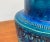 Mid-Century Modern Mid-Century Italian Rimini Blu Pottery Vase by Aldo Londi for Bitossi, 1960s For Sale - Image 3 of 12