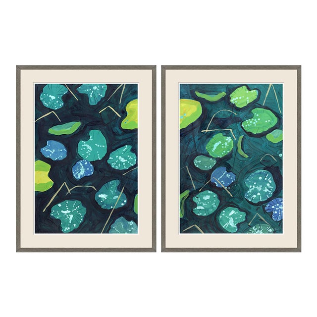 Lilypads Set by Susan Hable For Sale