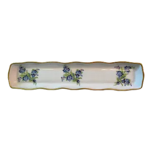 Mid 20th Century Limoges, France Petit Fours Dessert Dish / Jewelry Tray