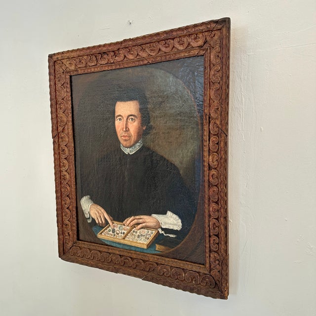 Thomas Höchsmann, Stone Trader, 1783, Oil Painting, Framed For Sale - Image 6 of 16