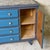 Vintage Blue Wooden Commode, 1950s For Sale - Image 9 of 10