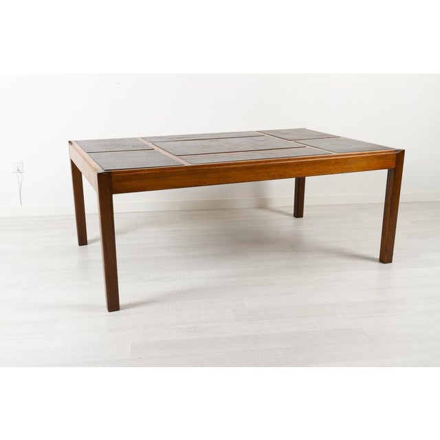 Vintage Danish Slate Coffee Table by Svend Langkilde, 1970s For Sale - Image 6 of 18
