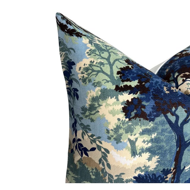 Add A New Look By Using Pillow Covers Made of Designer Fabric! ⭐️ Ships Within 2 Days On the Front: Lincoln Toile Printed...