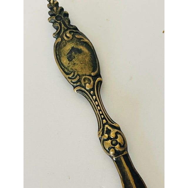 Antique bronze Letter opener, collectible.