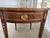 1980s Mahogany Hepplewhite Style Pembroke Table For Sale - Image 9 of 9