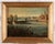 Unknown, Bridge and Fishermen, 1800s, Oil on Board For Sale - Image 3 of 8