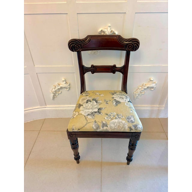 Antique Regency Mahogany Dining and Carver Chairs, 1820, Set of 8 For Sale - Image 11 of 18