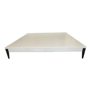 Contemporary Connexe Large Square Table Attributed Roche Bobois For Sale